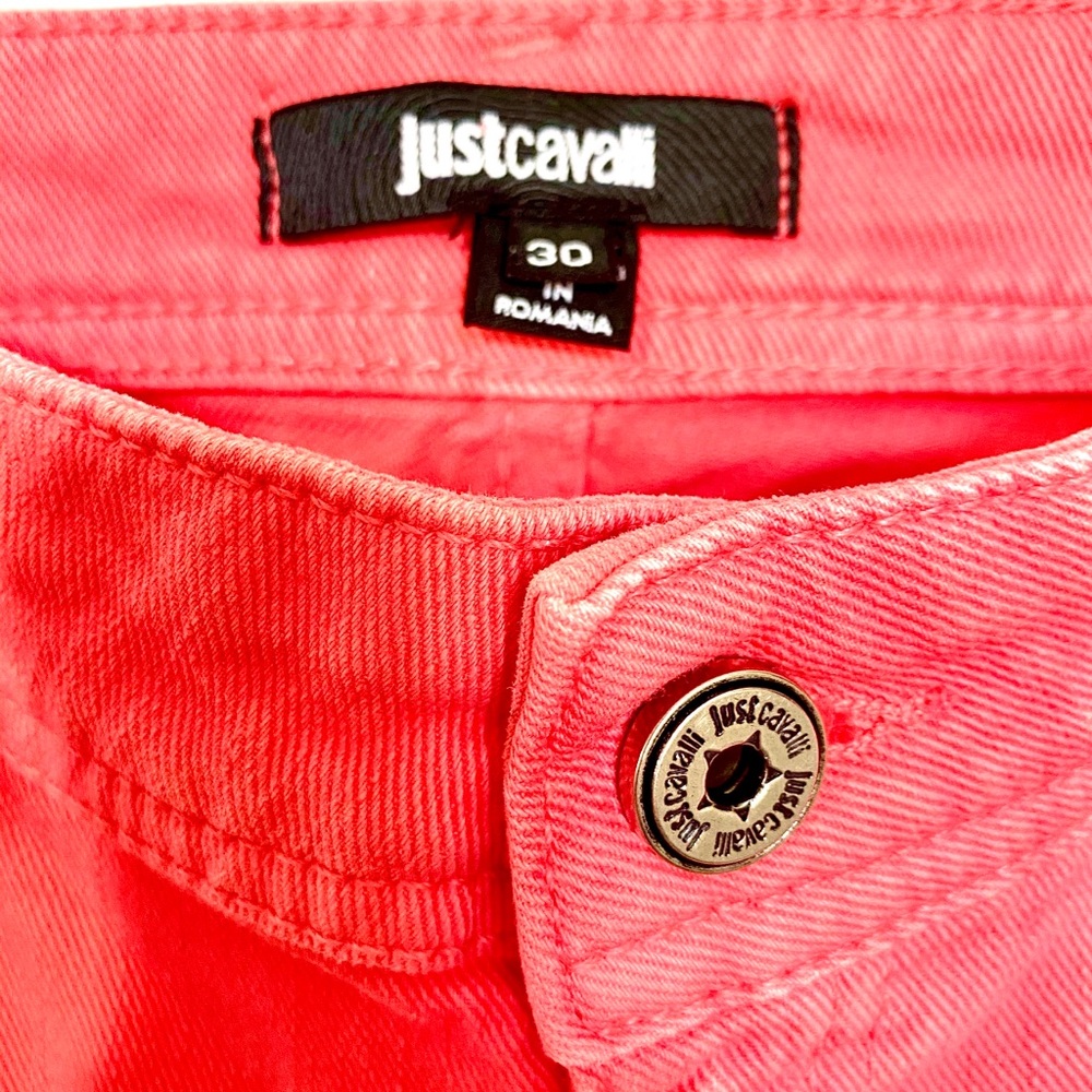 Roberto Cavalli Pink Slim Women's Jeans - Picture 13 of 16